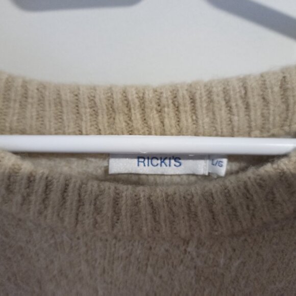 Womens NEW Rickis Snowflake Pullover Sweater Size Large - Picture 3 of 6